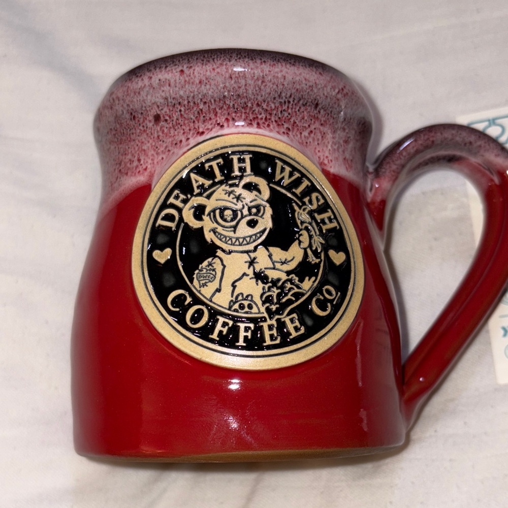 Death Wish Coffee Red Mug 2017 Valentine’s Day 152/5000